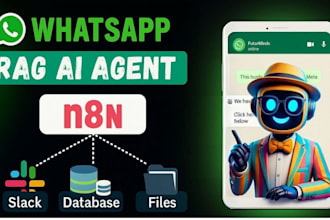 build n8n automation n8n ai agent and whatsapp automation