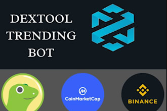 do dextool trending bot cmc trending bot, token ranking bot solana volume bot