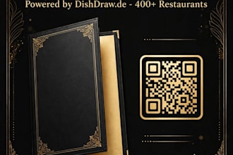 luxury 5 star restaurant menu free qr digital menu dishdraw