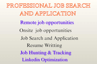 search and apply for a remote job hybrid
