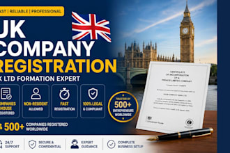 do UK company registration, UK ltd formation and business setup service