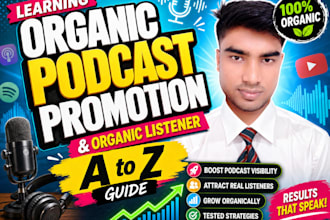 do organic podcast promotion and growth