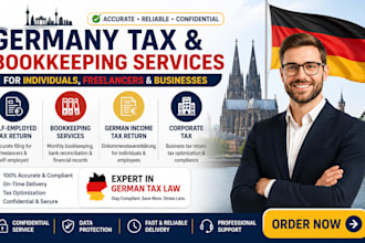 self employed tax return bookkeeping and german income tax return corporate tax