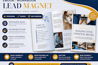 design custom canva ebook layout and workbook templates
