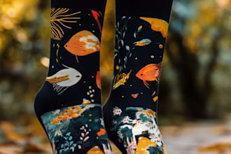 socks design unique socks design