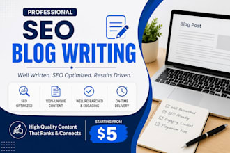 write SEO friendly blog posts and articles