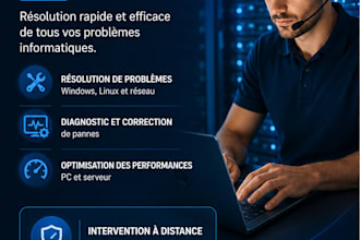 gérer votre réseaux et maintenance informatique