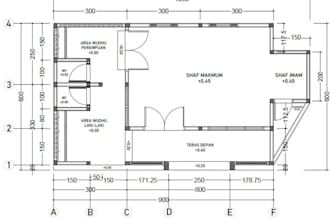 create detailed architectural cad drawings for construction