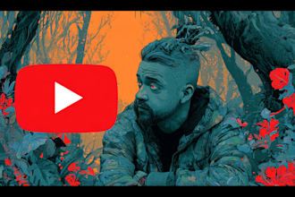 design catchy youtube thumbnail