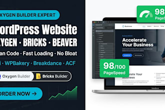 build oxygen wordpress website oxygen 6 expert bricks breakdance beaver builder