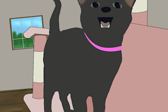 draw your pet with partially paralyzed hands