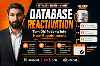 build an ai database reactivation system to recover lost patients