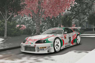 create a castrol supra jgtc rbsace vehicle for you