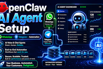 openclaw ai assistant setup, configuration for whatsapp, telegram, discord