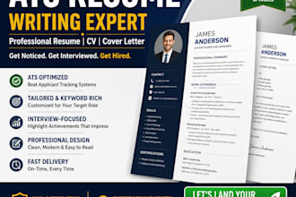 write executive resume and professional cover letter