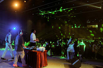 curate a professional playlist for your event or venue