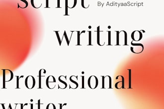 be your professional youtube scriptwriter