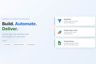 build and automate your appsheet app with apps script