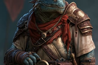 draw your dnd character portrait