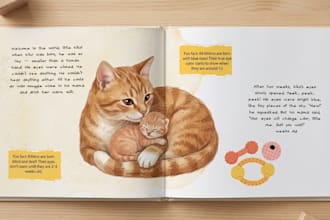 custom childrens storybook with original characters