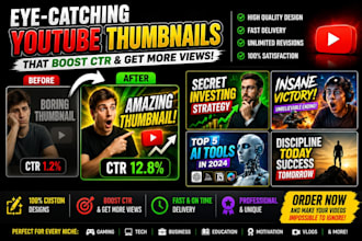 design viral ai youtube thumbnails that get clicks