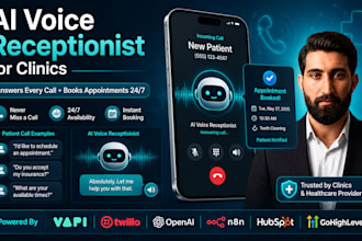 create an ai voice receptionist for your dental clinic or healthcare practice