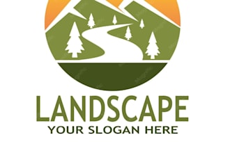 design line art logo for your brand