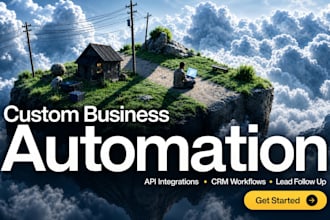 build custom business automation workflows