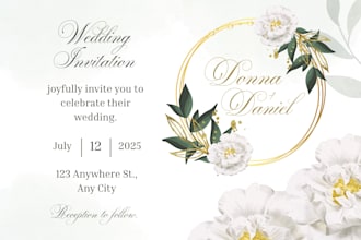 design luxury wedding invitation cards and party invitation
