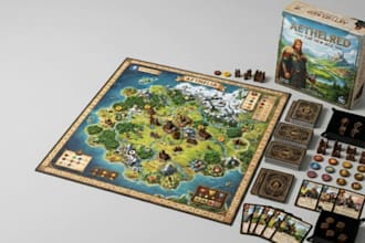 design custom board game components, assets, and card game artwork