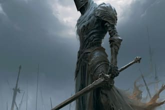 create dark knight paintings