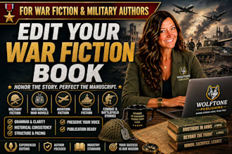 edit your war fiction book