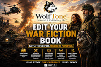 edit your war fiction book