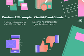 create custom chatgpt and claude prompts for business