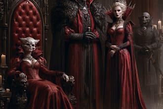 horror vampire lord queen