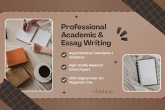 do professional essay writing, research, and academic writing