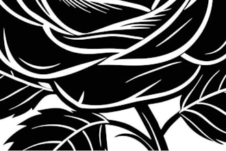 design tattoo flash sheet and stencil artwork