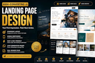 design a custom landing page for your business or startup