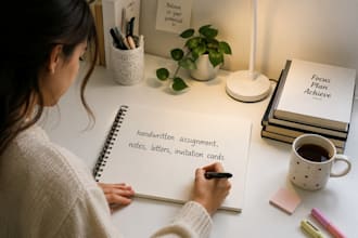do handwriting assignment job