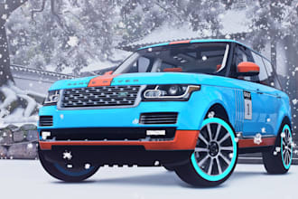 create a land rover range rover 2014