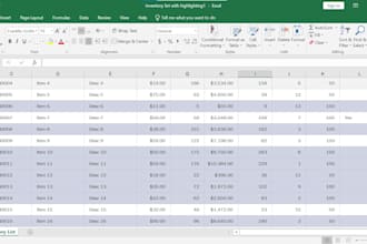 excel data entry and PDF conversion services
