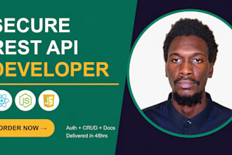 build a secure rest API using nodejs and express