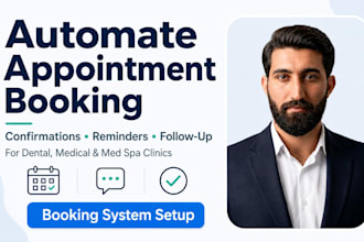 automate appointment booking and reminders for your clinic