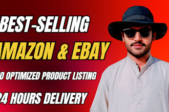 write top amazon, ebay product seo description