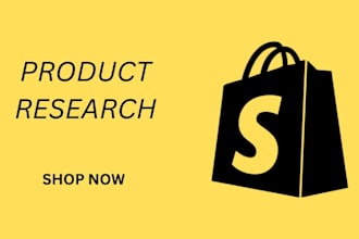 do winning shopify product research
