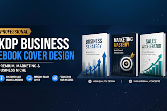 design a modern minimalist ebook cover for business or marketing