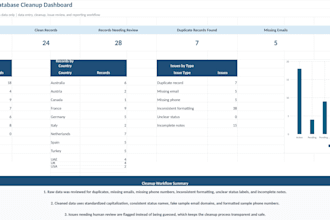 clean, organize and format your excel spreadsheet data