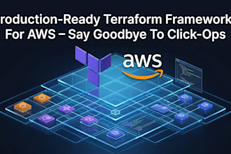 build modular terraform infrastructure as code templates for AWS