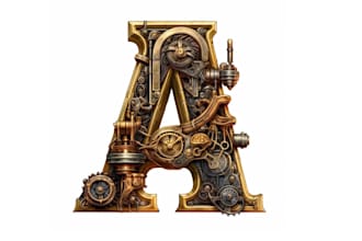 design a unique and awesome steampunk logo for you