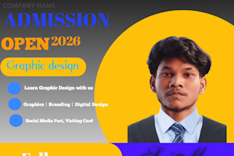 design modern logo, banner, poster and social media post